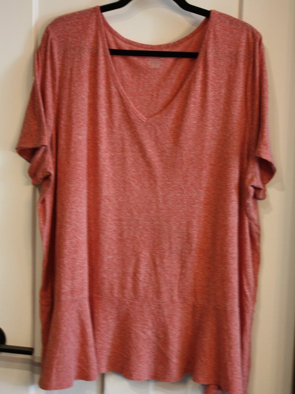 Lane Bryant, Size 22/24, Heather Red Shirt